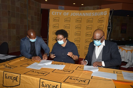 Mayor Makhubo calls for effective leadership in the City of Johannesburg's entities - Vimarsana News